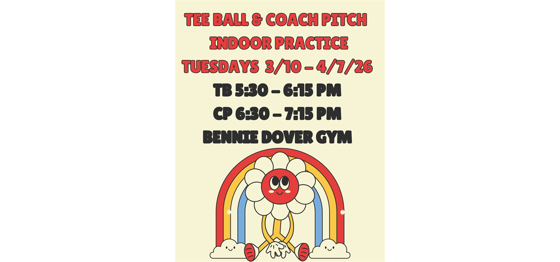 Tee Ball & Coach Pitch - Indoor Practices